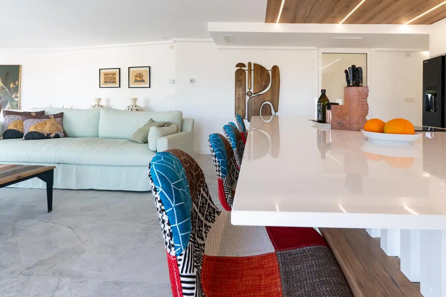 Living room of Flat for sale in Santa Pola  with Air Conditioner, Heating and Terrace
