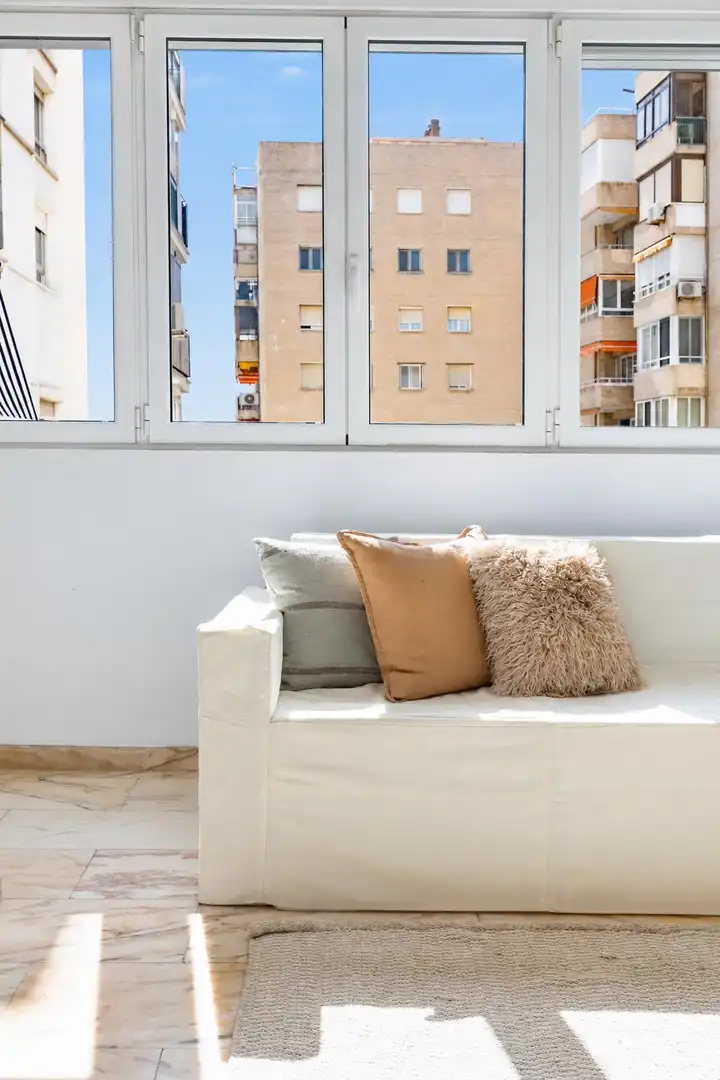 Balcony of Flat for sale in Valencia  with Air Conditioner