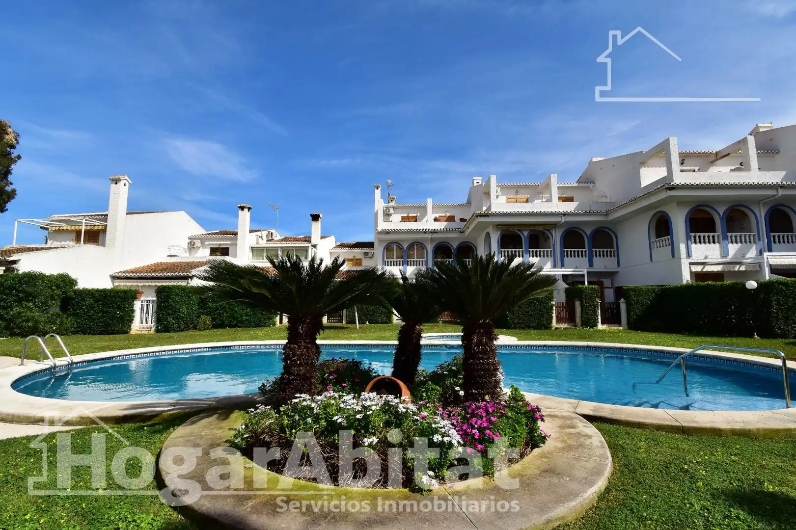 Jardín de Ático en venta en Dénia con Aire acondicionado, Calefacción y Jardín privado