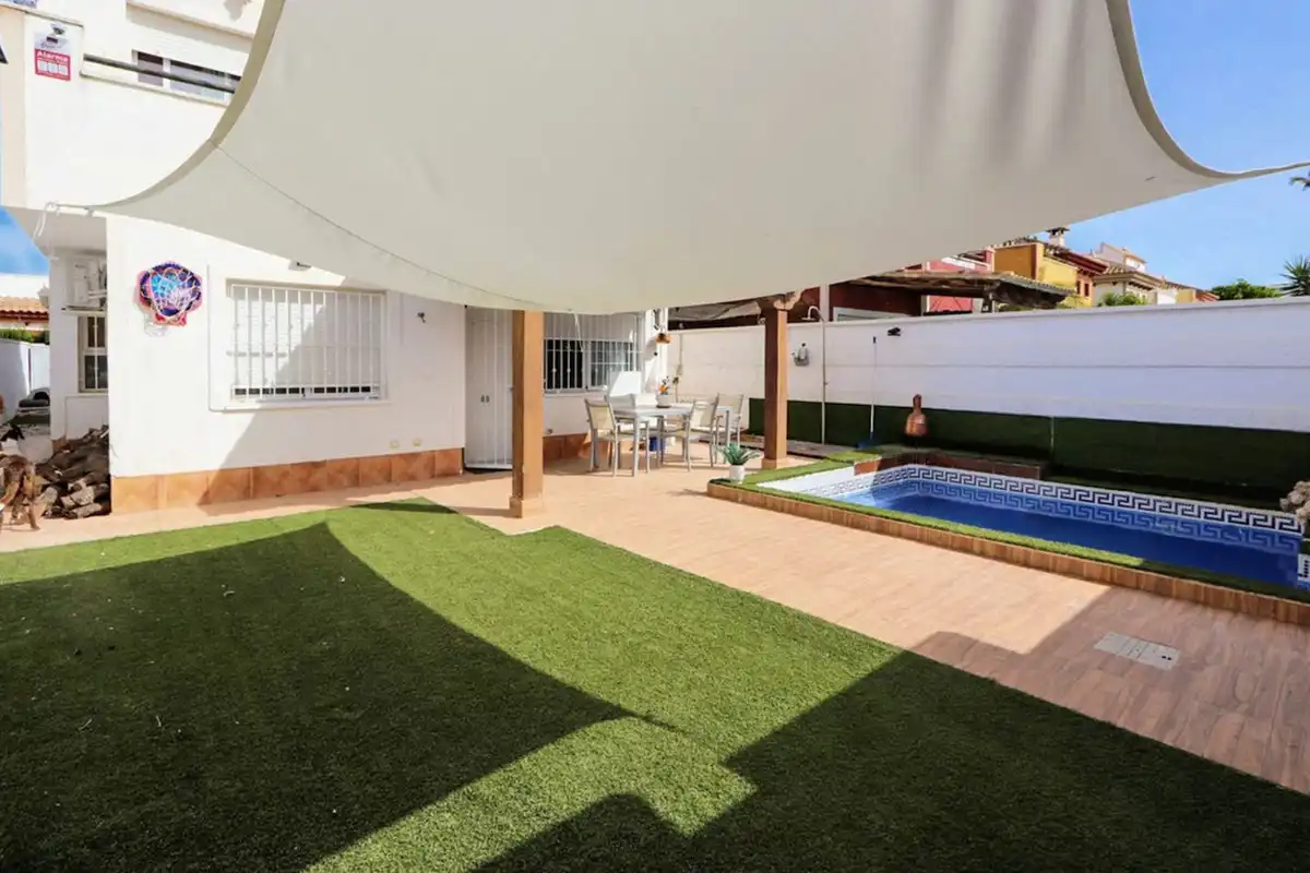 Terrassa de Casa o xalet en venda en Murcia amb Aire condicionat, Jardí privat i Terrassa