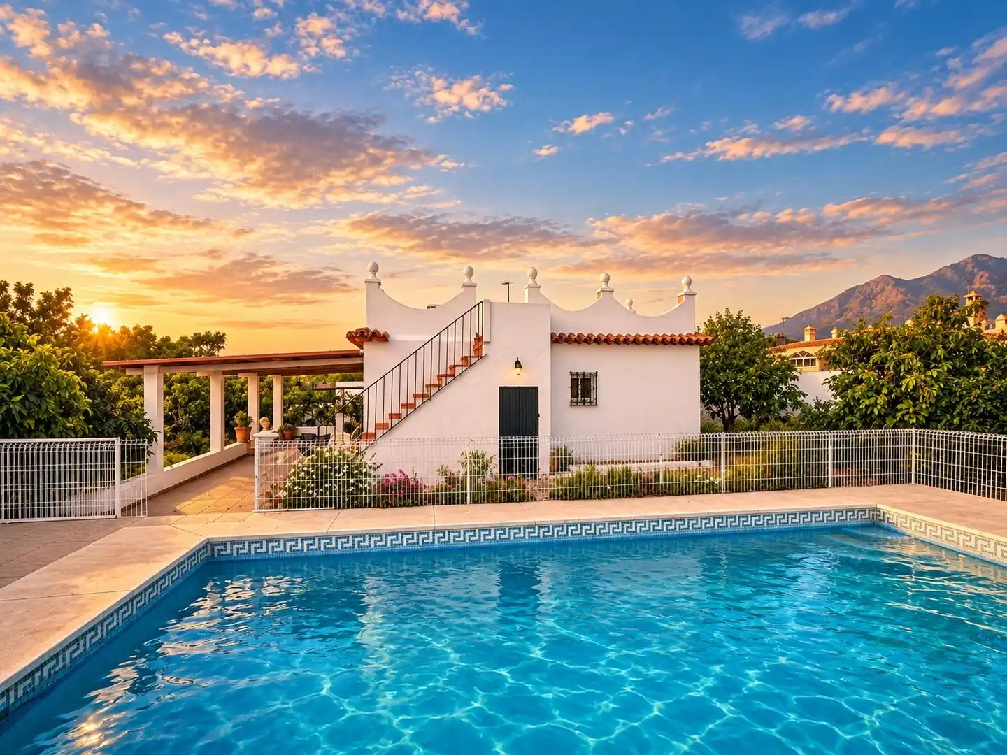 Swimming pool of Country homes for sale in Punta Plata