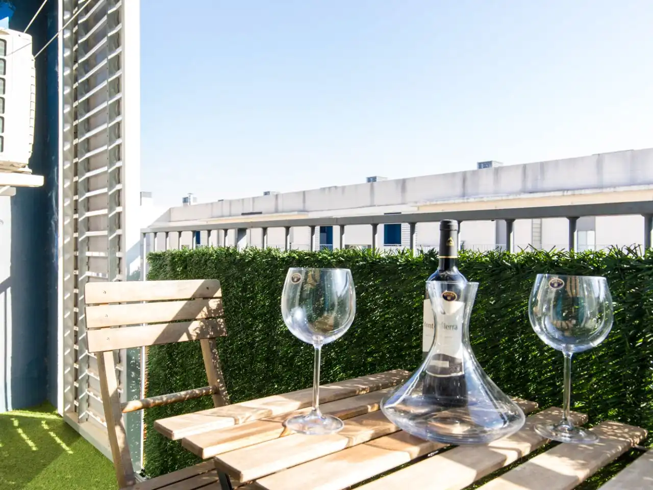 Terrace of Flat for rent in Zuera  with Air Conditioner, Heating and Terrace