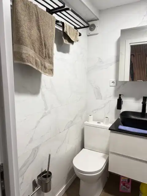 Bathroom of Flat for sale in Tarragona  with Air Conditioner and Balcony