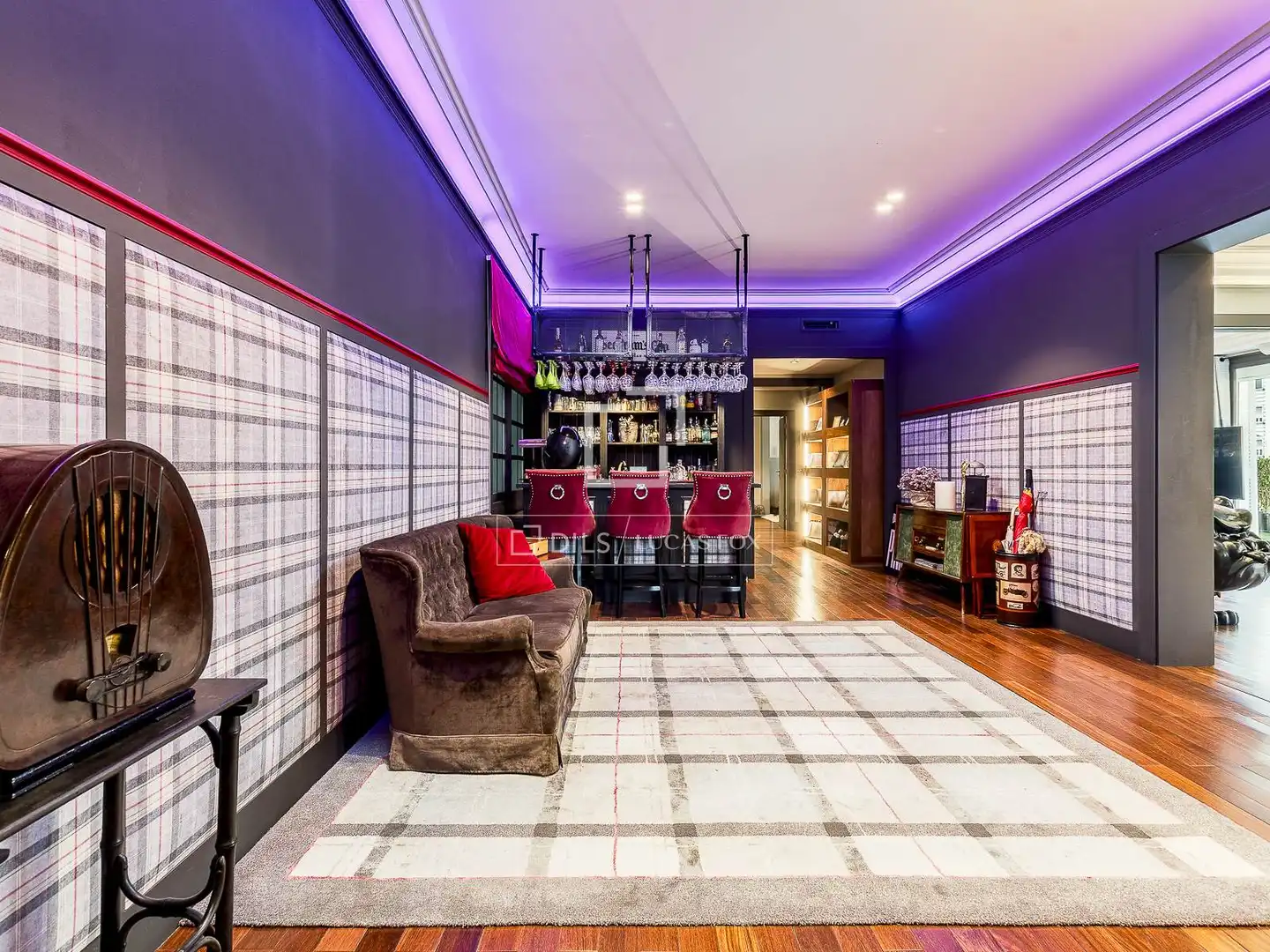 Sala de estar de Piso en venta en Barcelona con Aire acondicionado, Calefacción y Parquet