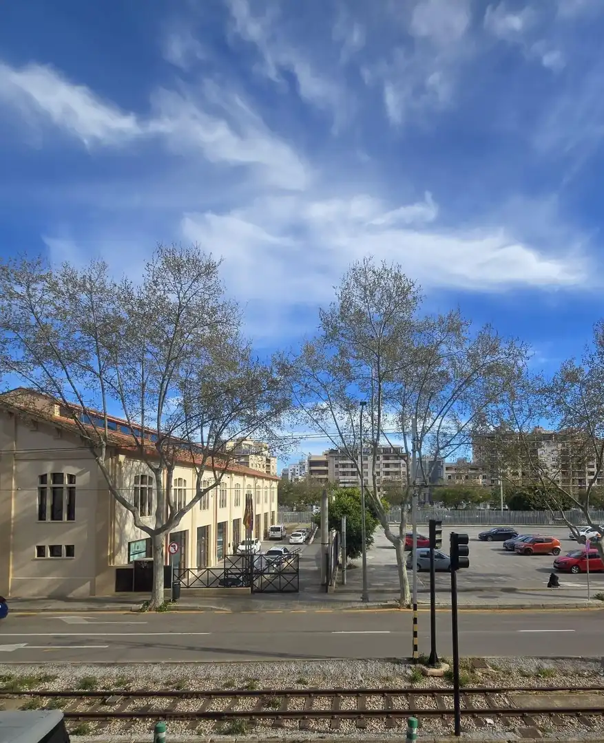 Vista exterior de Piso en venta en  Palma de Mallorca con Amueblado y Alarma