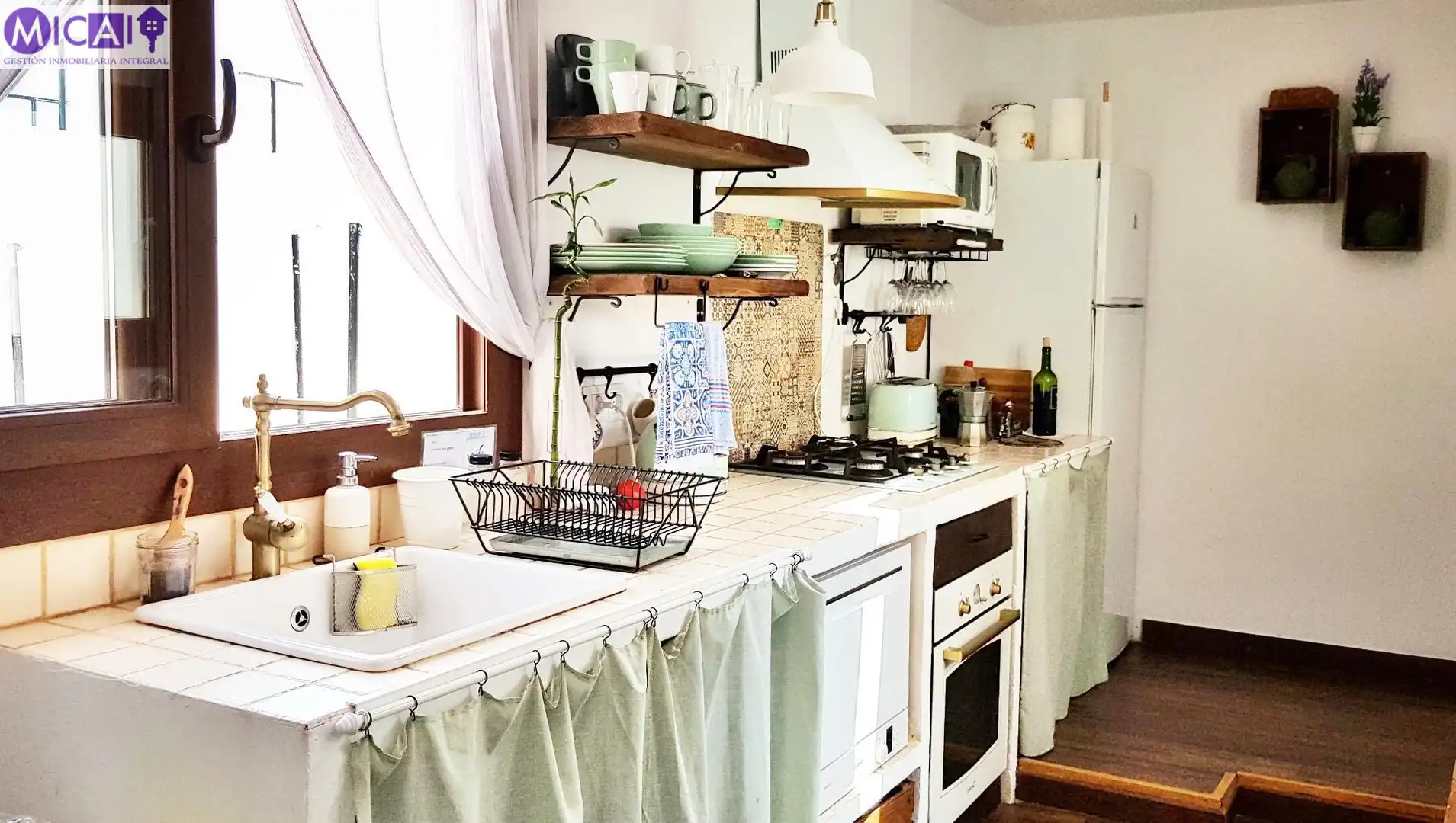 Cocina de Piso en venta en Cádiz con Aire acondicionado, Parquet y Terraza