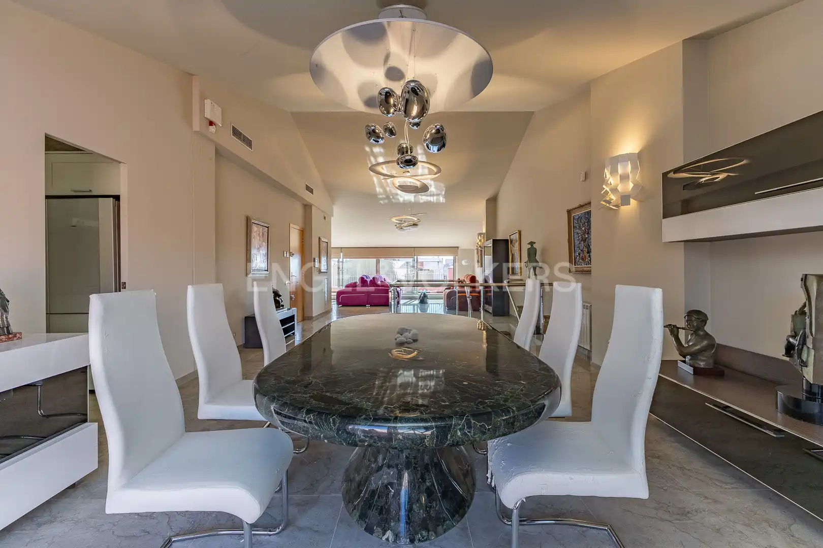 Dining room of Duplexes for rent in Mataró  with Air Conditioner, Heating and Parquet flooring