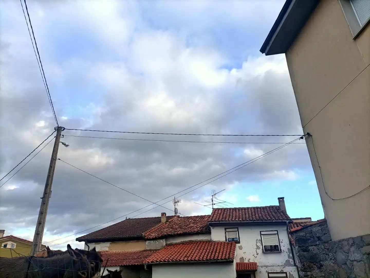 Vista exterior de Casa o xalet en venda en Siero amb Traster i Piscina
