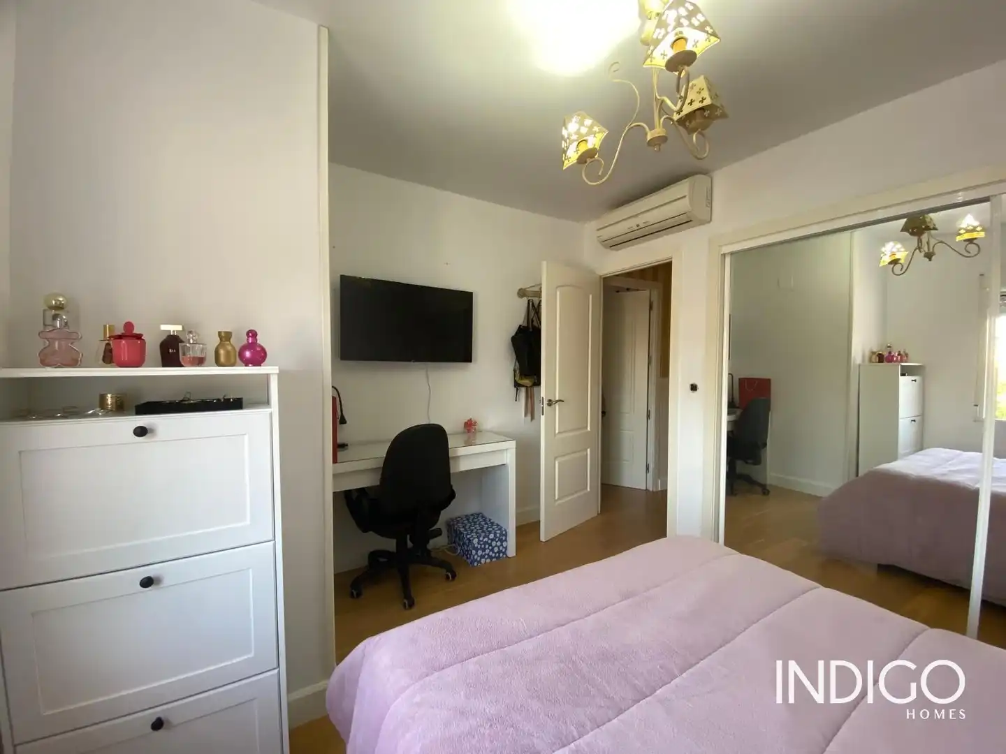 Bedroom of Houses for sale in Mutxamel  with Air Conditioner, Heating and Terrace