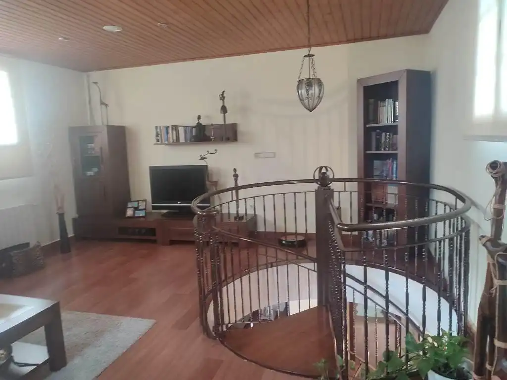 Sala d'estar de Casa o xalet en venda en Totana amb Calefacció, Jardí privat i Terrassa