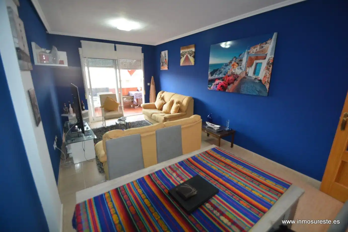 Wohnzimmer von Wohnung zum Verkauf in Almoradí mit Möbliert, Balkon und Gemeinschaftspool
