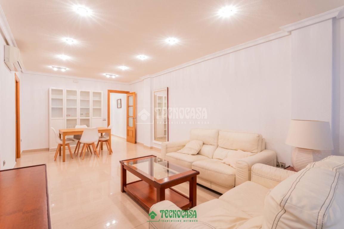 Living room of Flat for sale in  Almería Capital  with Heating