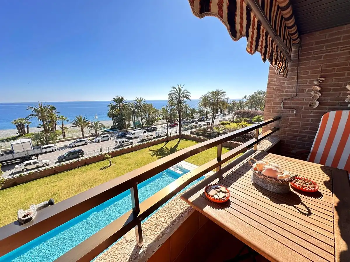 Bedroom of Flat for rent in Almuñécar  with Terrace, Furnished and Oven
