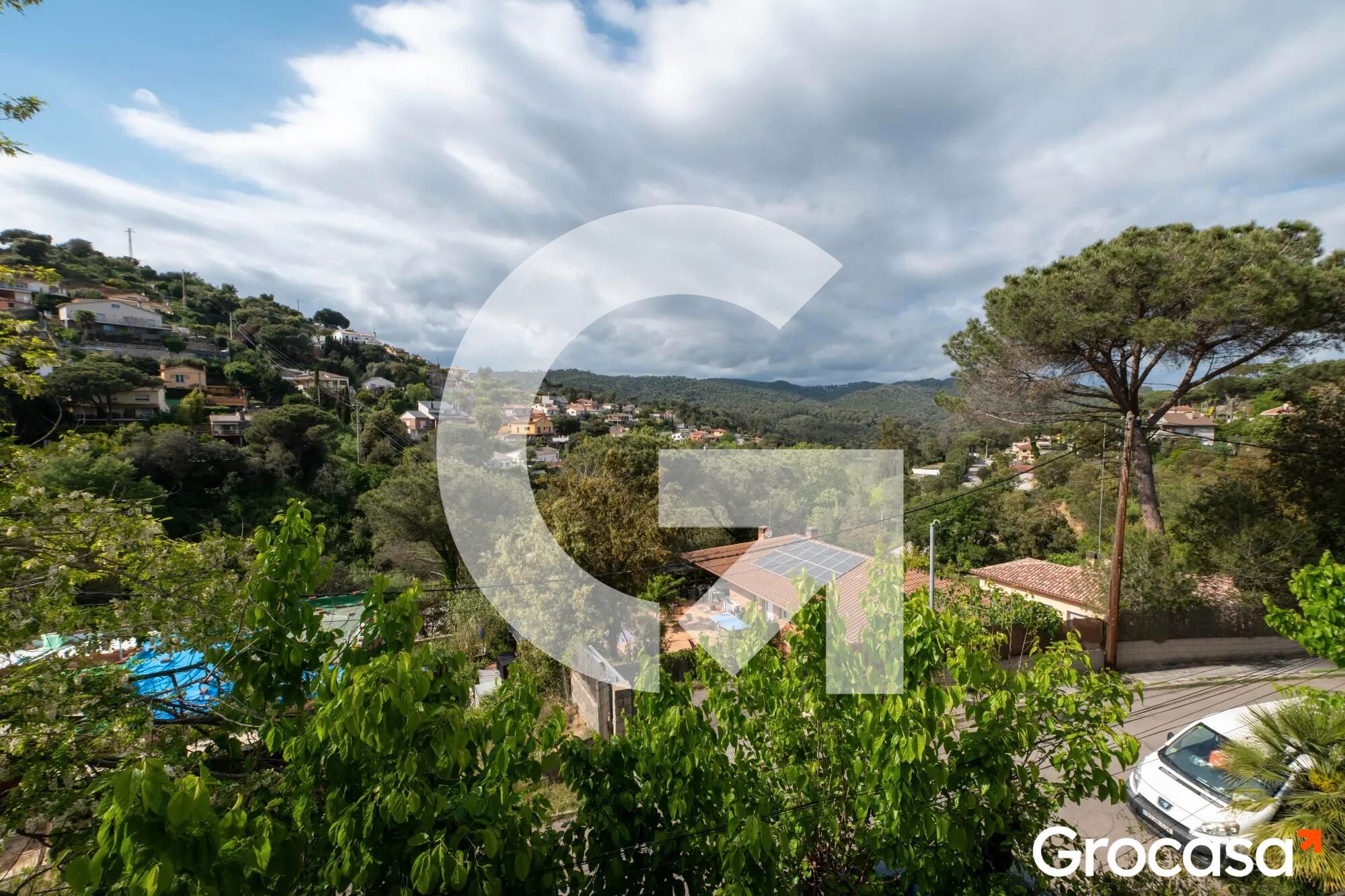 Vista exterior de Casa o xalet en venda en Argentona amb Calefacció, Jardí privat i Terrassa