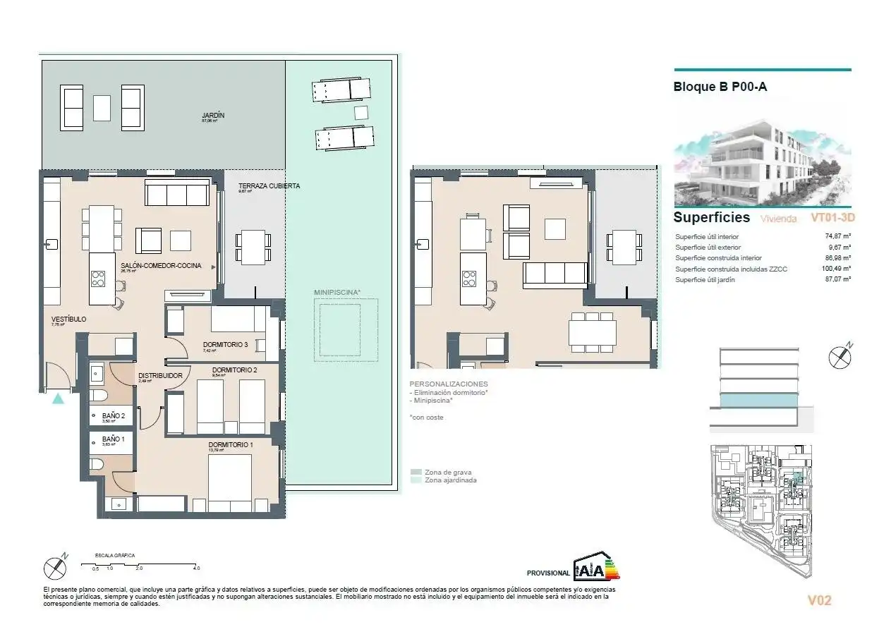 Apartament amb piscina en venda a Torreón - La Almadraba, imagen 11
