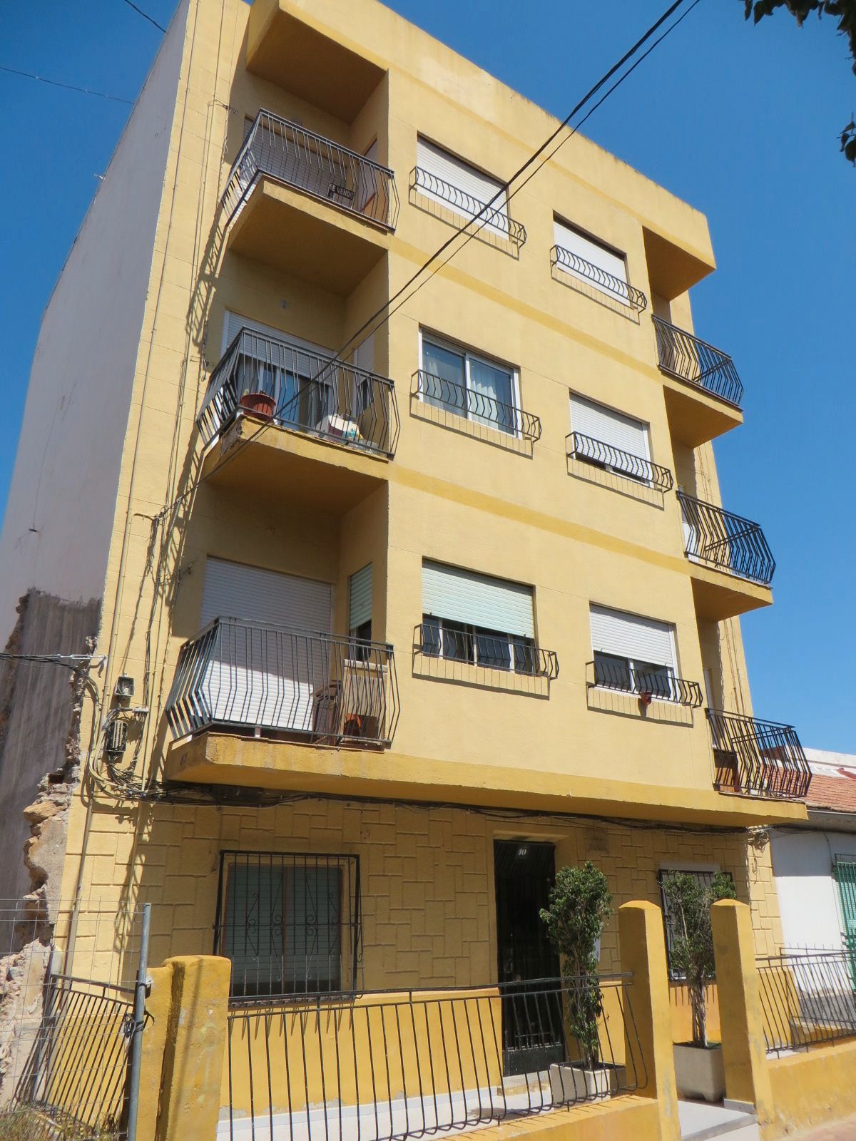 Vista exterior de Piso en venta en  Murcia Capital