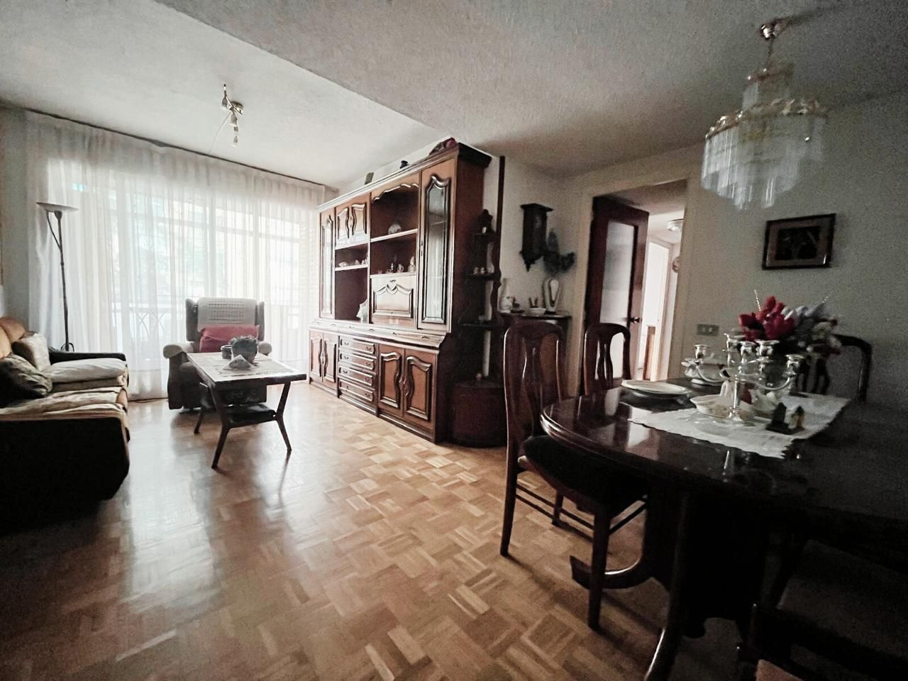 Sala d'estar de Pis en venda en  Madrid Capital amb Terrassa