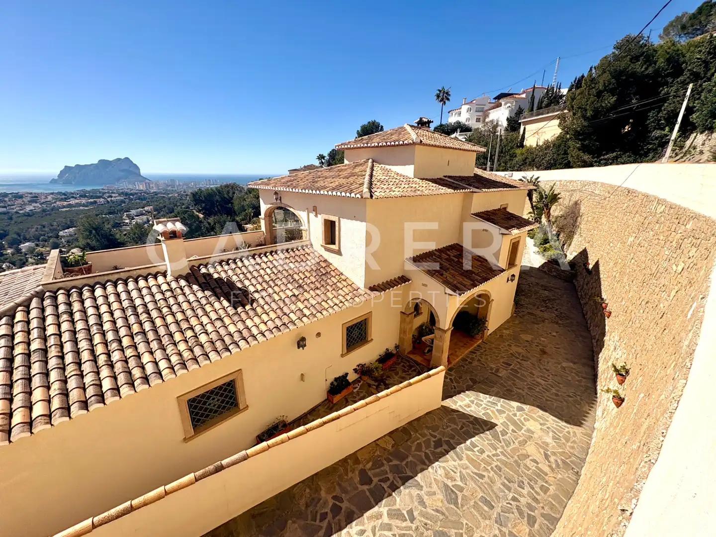 Vista exterior de Casa o chalet en venta en Benissa con Aire acondicionado, Calefacción y Jardín privado