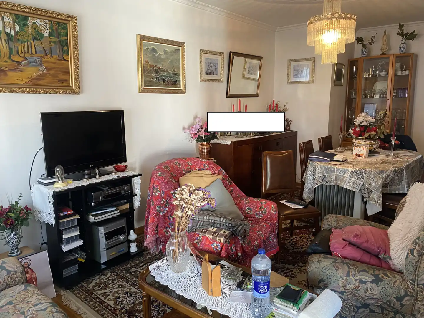 Sala de estar de Apartamento en venta en Vigo  con Calefacción, Parquet y Trastero