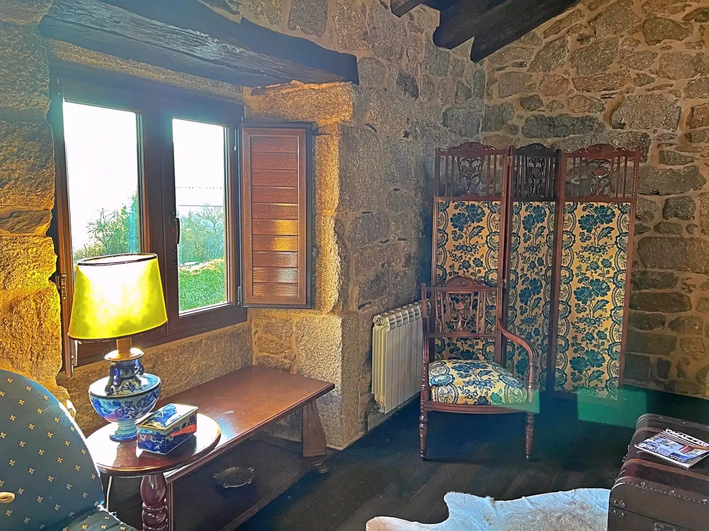 Sala de estar de Casa o chalet de alquiler en Lugo con Calefacción, Jardín privado y Amueblado