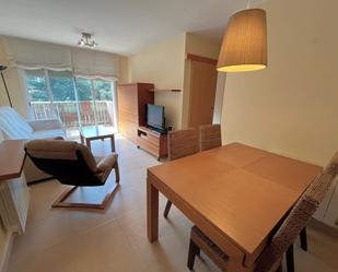 Living room of Flat for sale in Palamós  with Heating, Terrace and Furnished