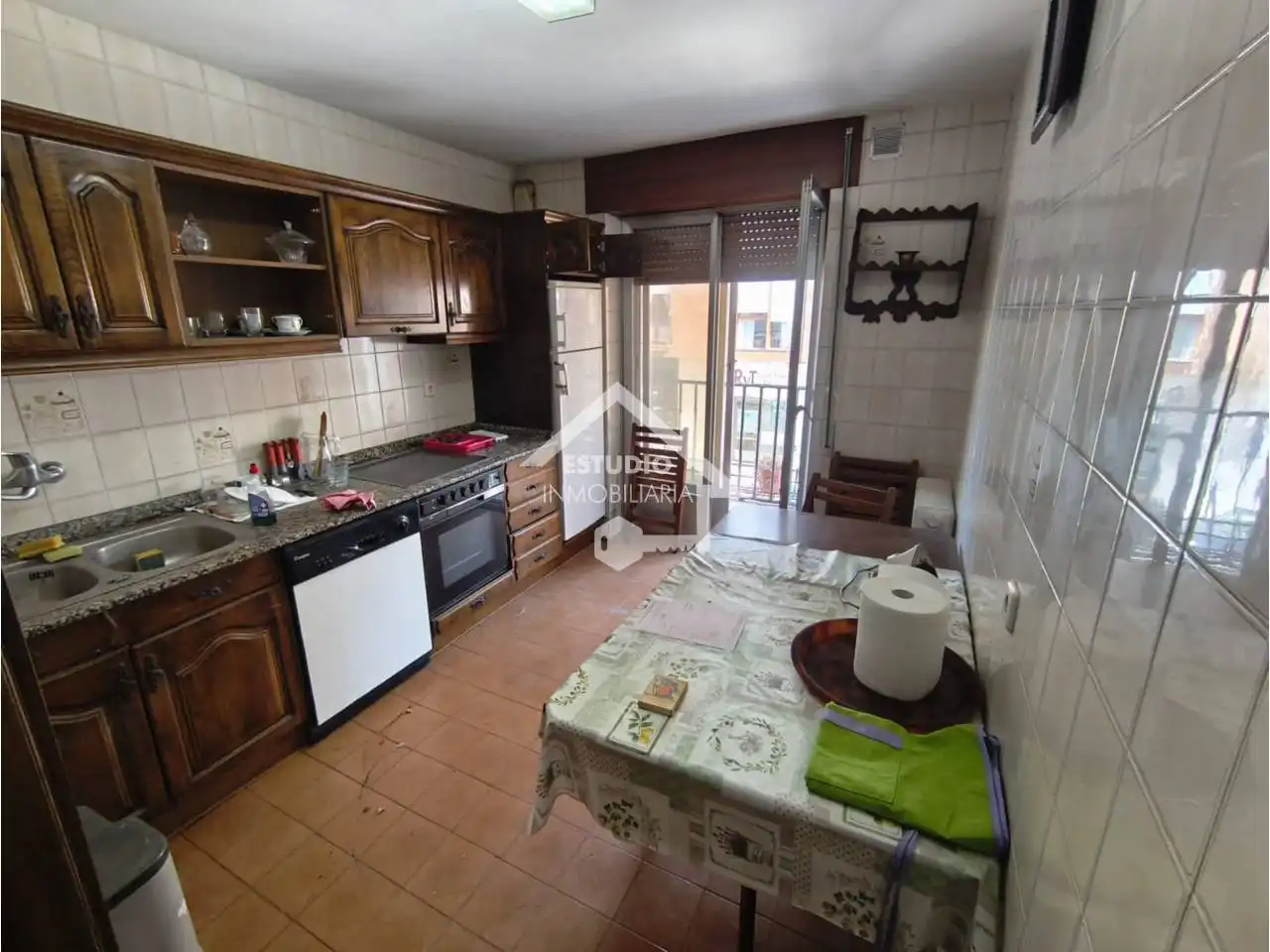 Cocina de Piso en venta en Mendavia con Calefacción, Parquet y Trastero