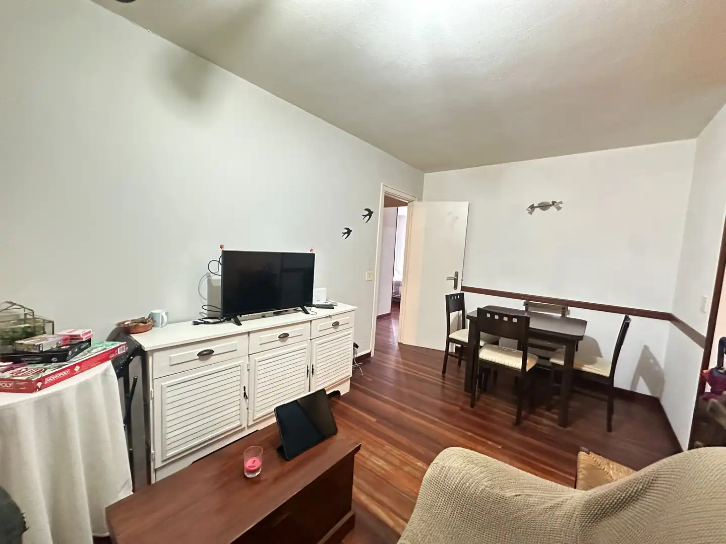 Wohnzimmer von Wohnung zum Verkauf in Santiago de Compostela  mit Heizung und Möbliert