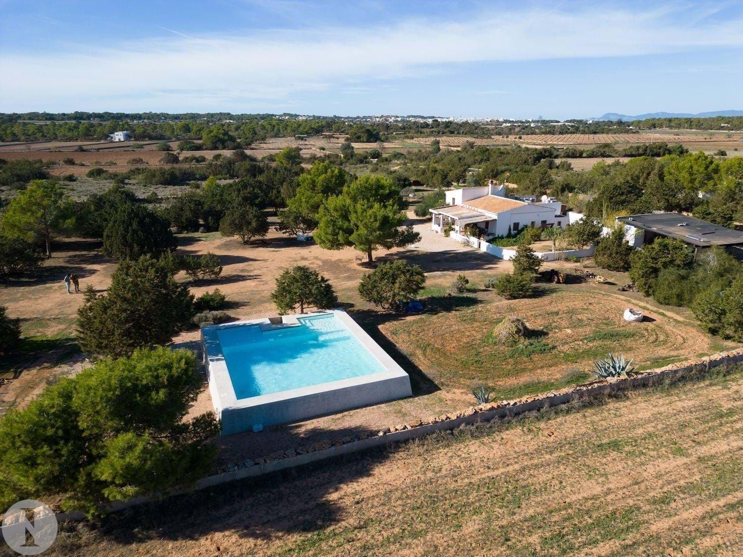 Jardí de Casa o xalet en venda en Formentera amb Aire condicionat, Terrassa i Piscina