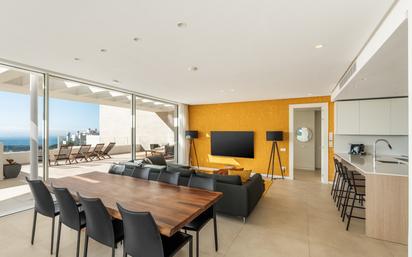 Living room of Attic for sale in Ojén  with Air Conditioner, Terrace and Swimming Pool
