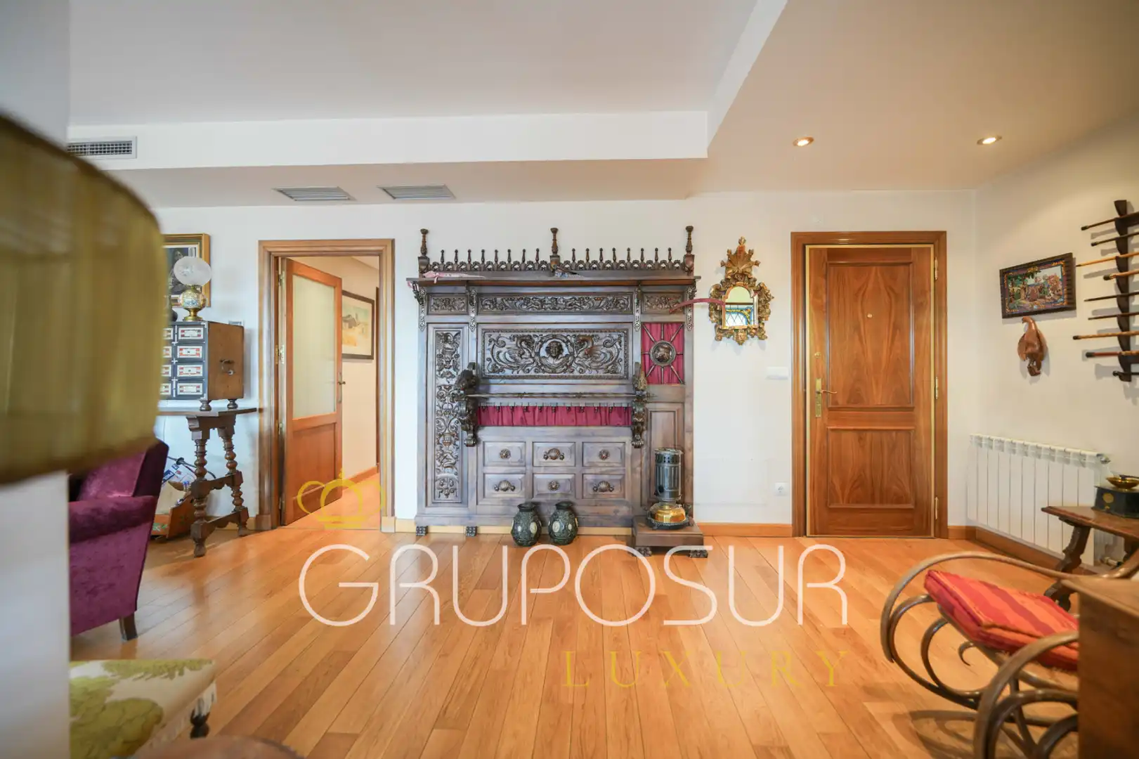 Wohnzimmer von Wohnung zum Verkauf in Valladolid mit Klimaanlage, Heizung und Parkett