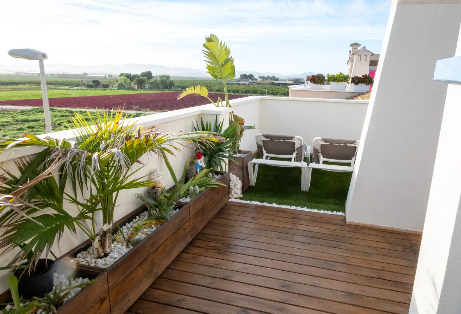 Terrace of Attic for sale in Cartagena  with Air Conditioner, Heating and Parquet flooring