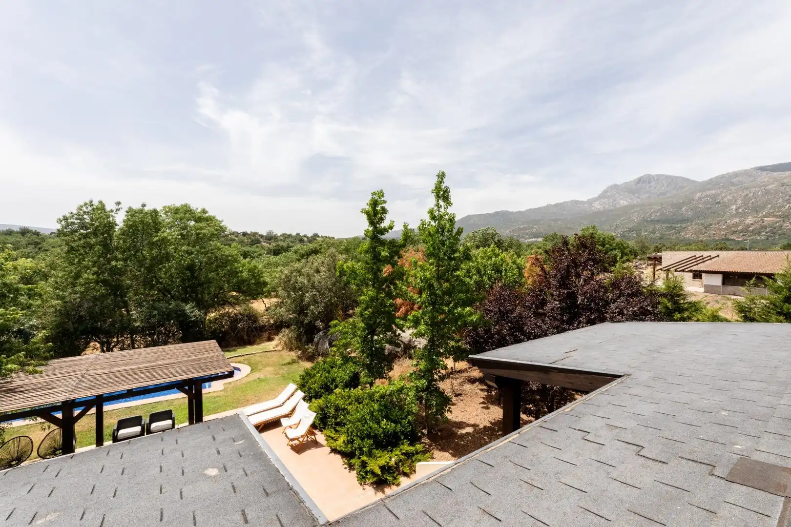 Terraza de Casa o chalet en venta en El Boalo - Cerceda – Mataelpino con Calefacción, Terraza y Piscina