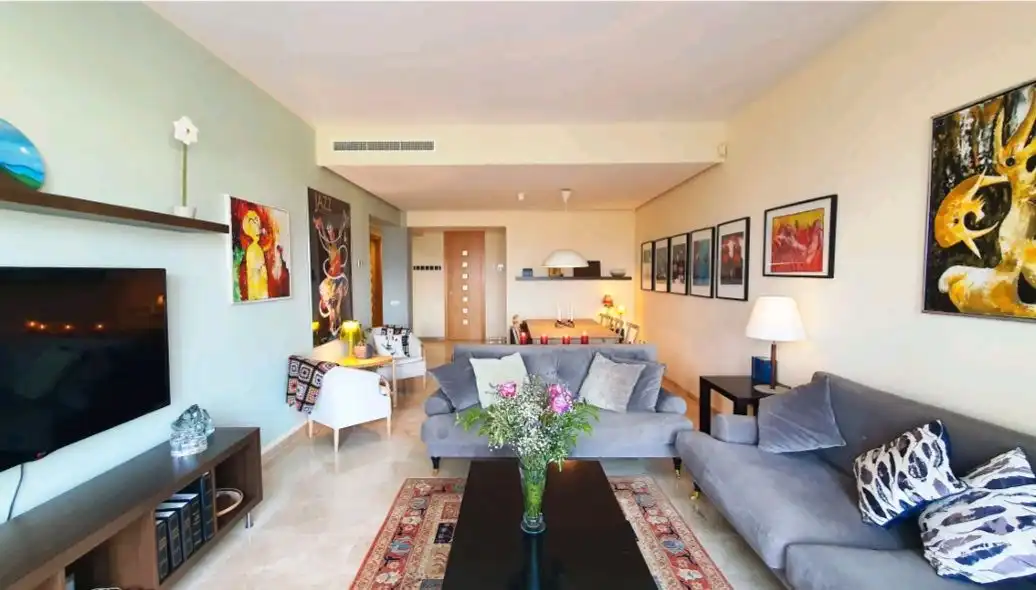 Wohnzimmer von Dachboden zum Verkauf in Mijas mit Terrasse, Abstellraum und Schwimmbad