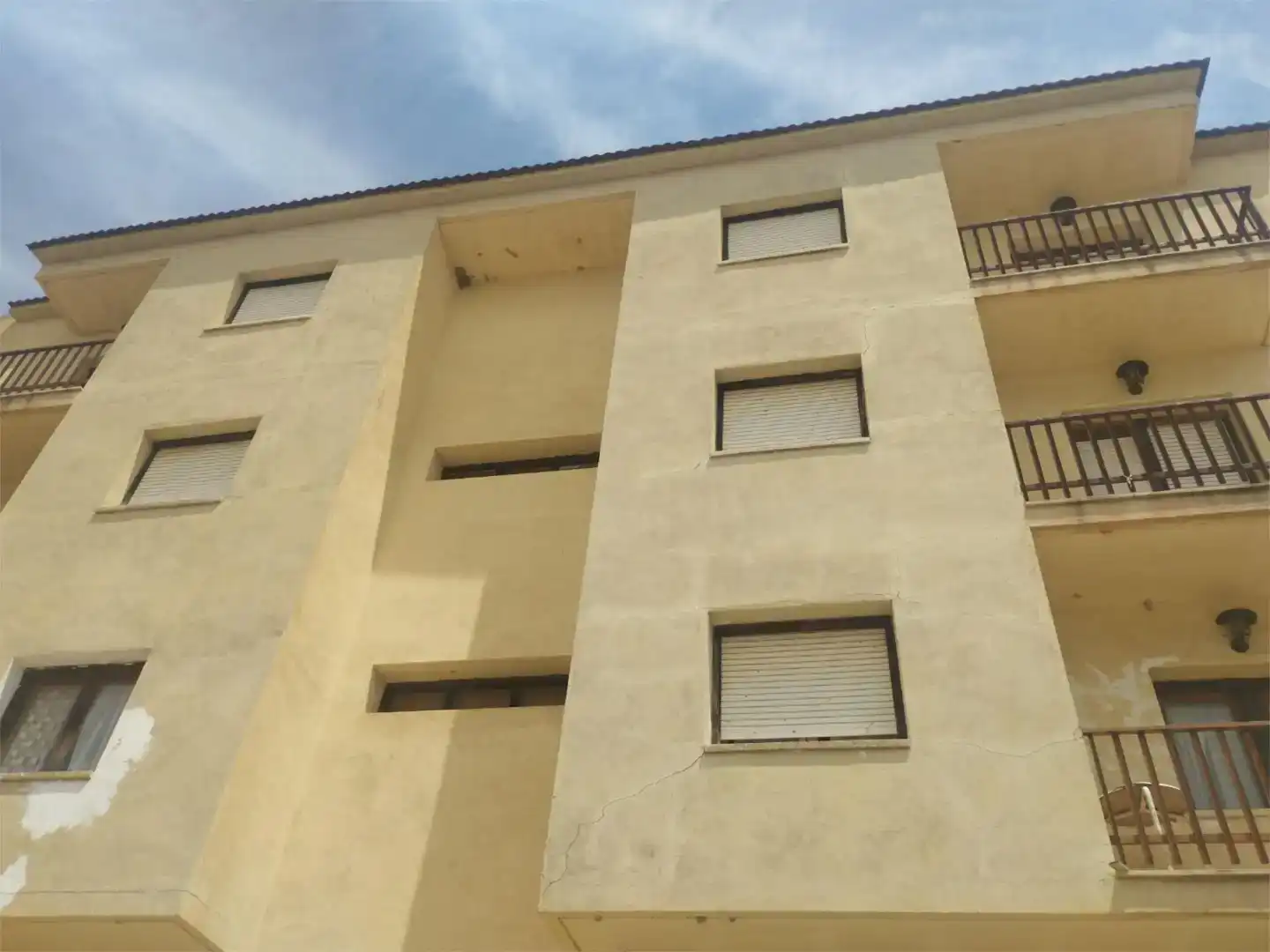 Vista exterior de Pis en venda en Samper de Calanda amb Traster, Moblat i Balcó