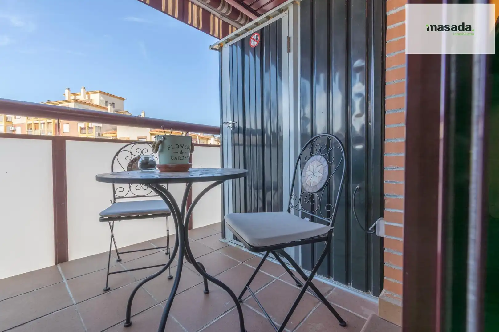 Terrasse von Wohnung zum Verkauf in Gójar mit Klimaanlage, Heizung und Terrasse