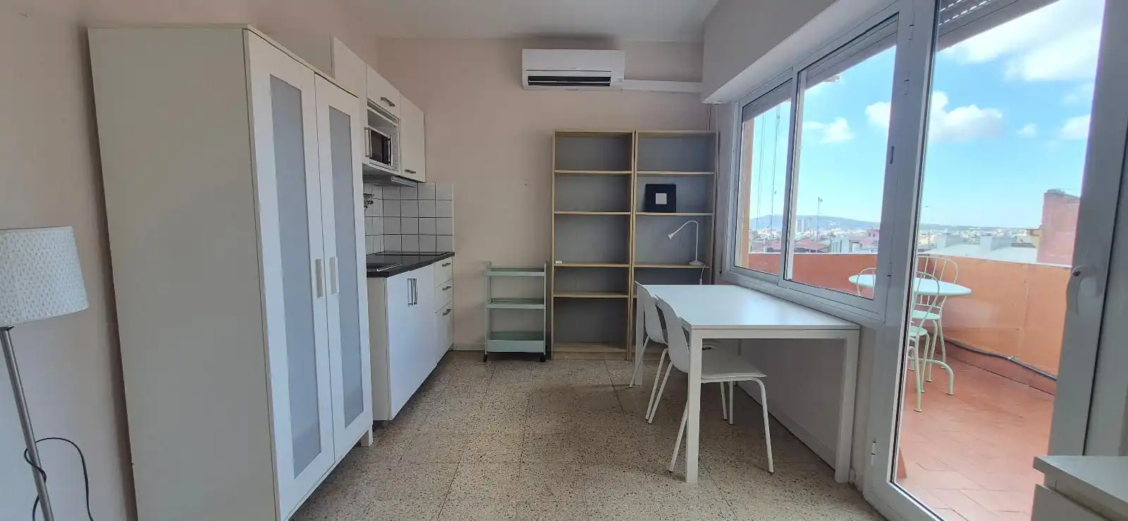Kitchen of Attic for rent in Barcelona  with Air Conditioner, Terrace and Furnished