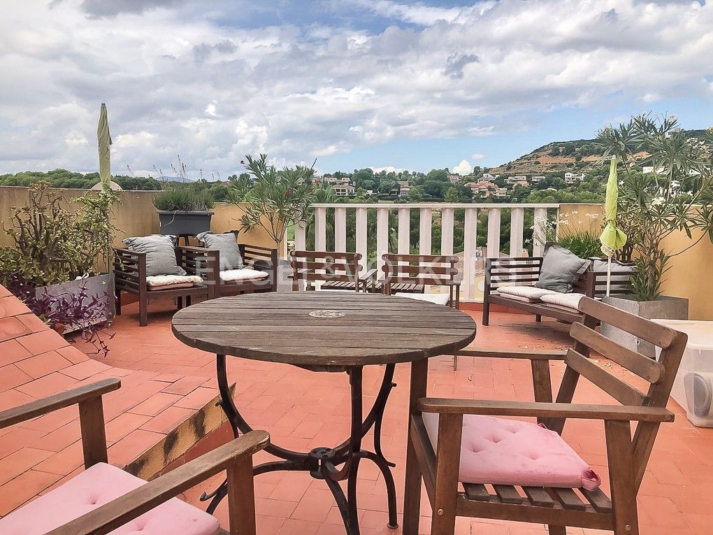 Terrace of Single-family semi-detached to rent in Chiva  with Air Conditioner, Heating and Private garden