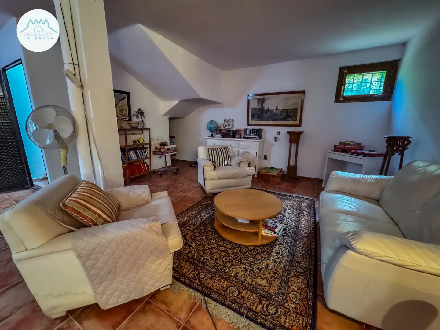 Sala de estar de Casa o chalet en venta en Piedrabuena con Calefacción, Jardín privado y Terraza