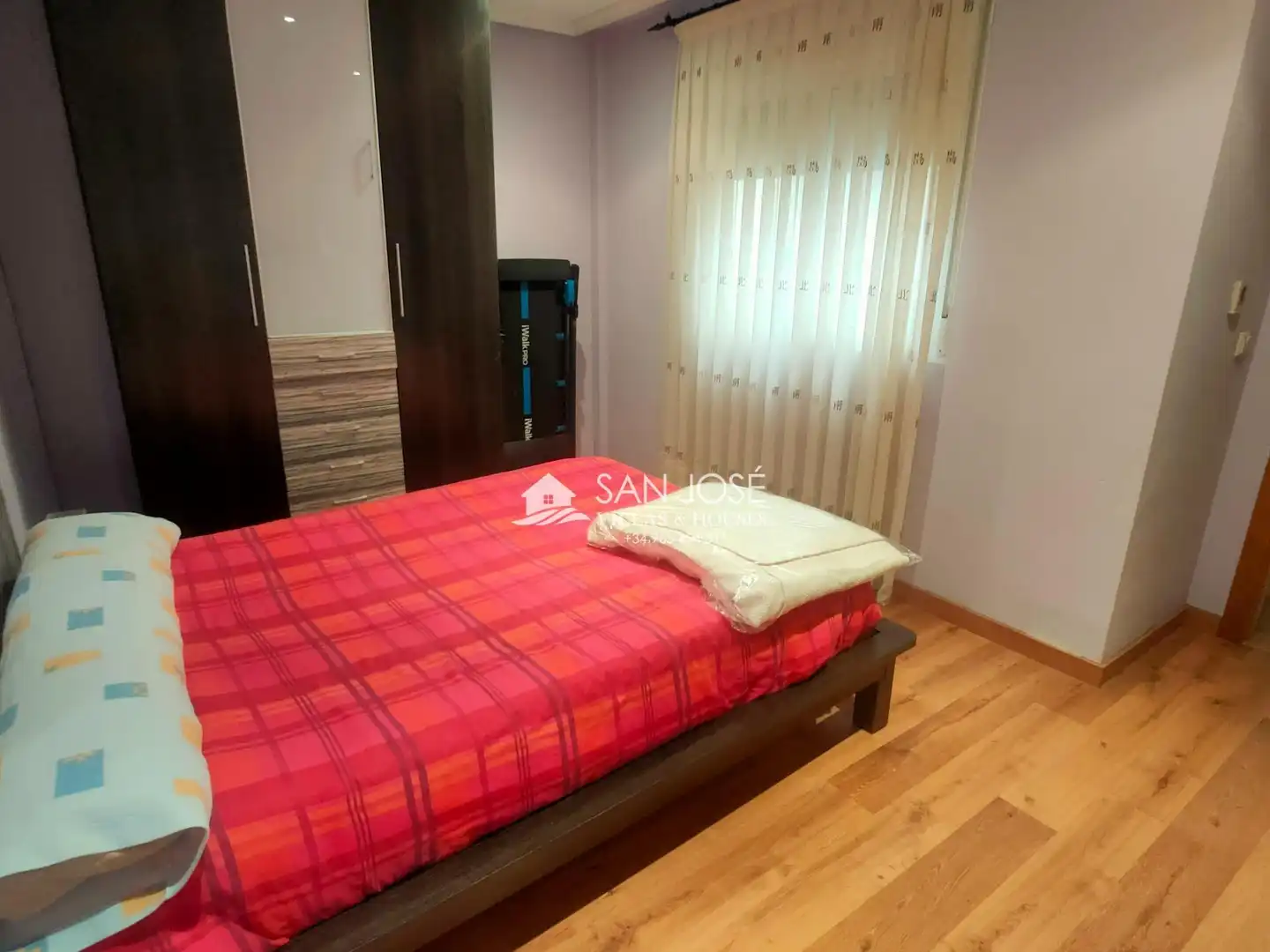 Bedroom of Flat for sale in Aspe  with Air Conditioner, Heating and Terrace
