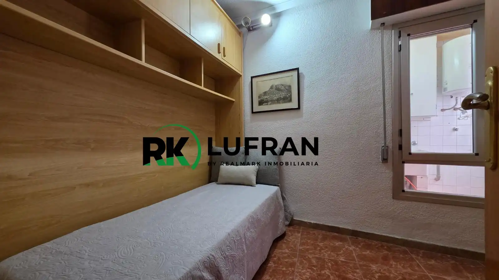 Bedroom of Flat for sale in Alicante / Alacant  with Terrace, Furnished and Balcony