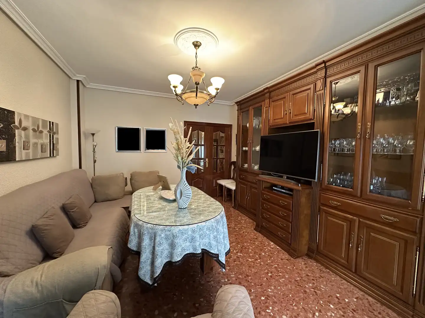 Living room of Flat for sale in Úbeda  with Air Conditioner