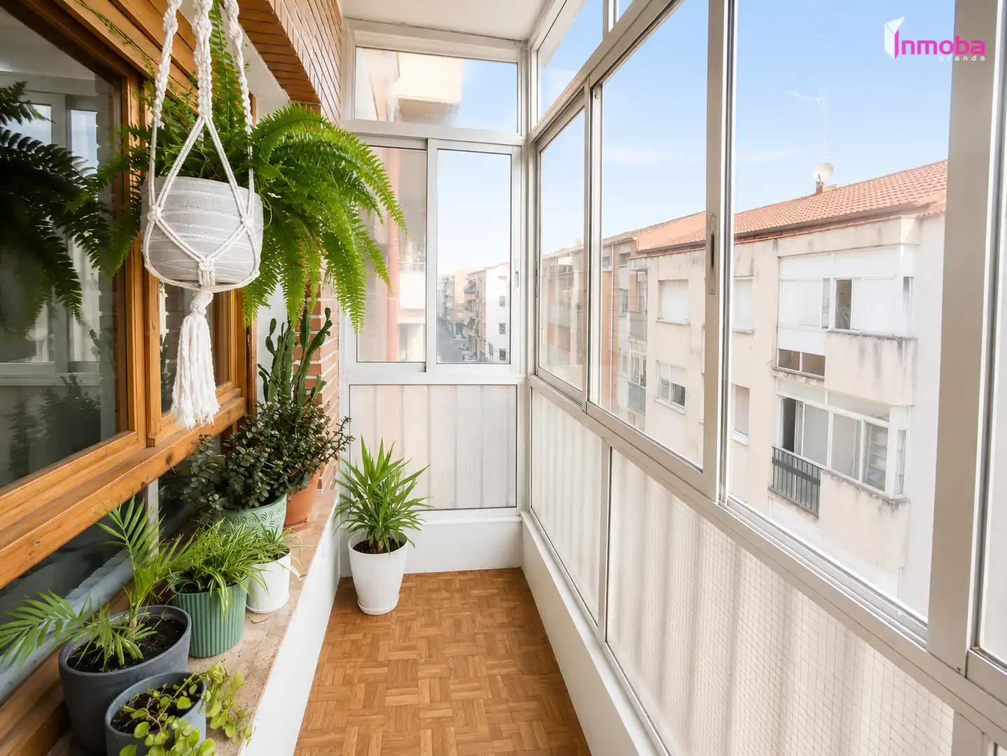 Terrasse von Wohnung zum Verkauf in Aranda de Duero mit Heizung, Terrasse und Abstellraum