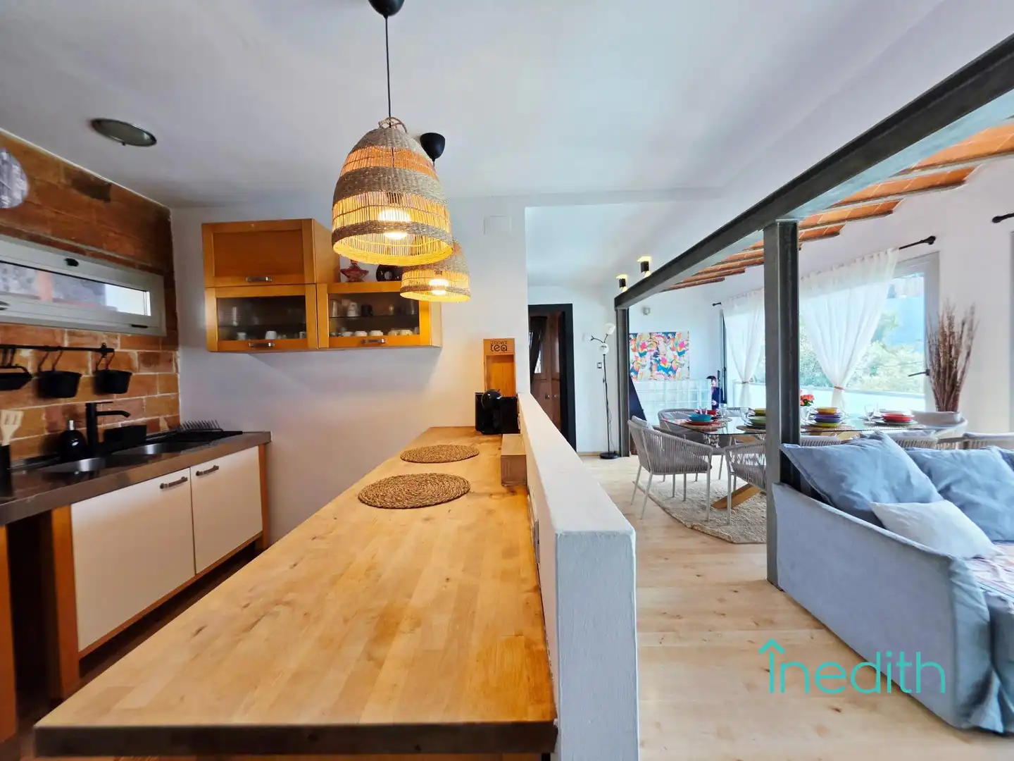 Kitchen of Houses for sale in Castelldefels  with Air Conditioner, Heating and Private garden