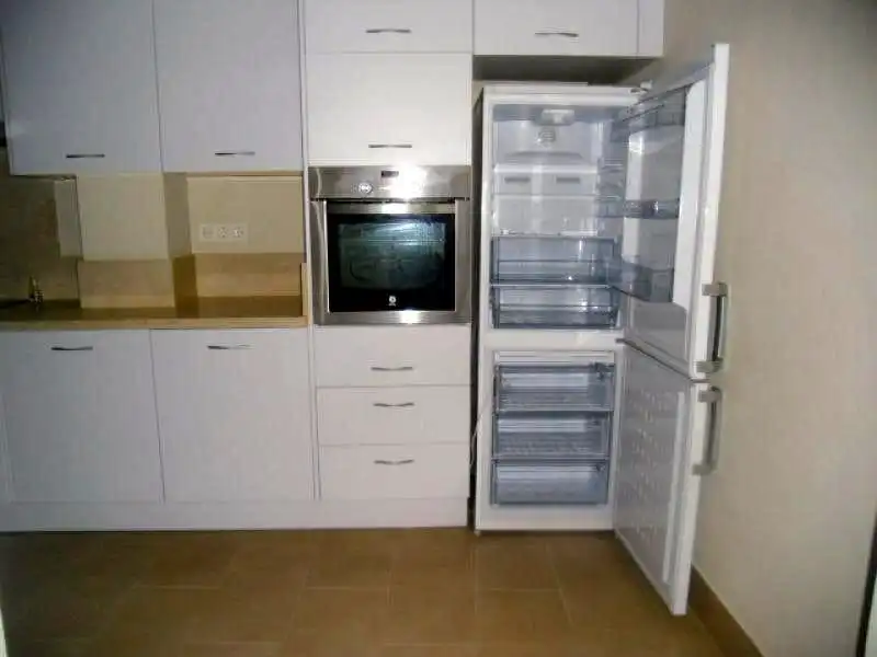 Cocina de Piso de alquiler en Elche / Elx con Aire acondicionado, Parquet y Trastero