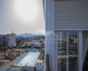 Exterior view of Apartment for sale in Nerja  with Air Conditioner