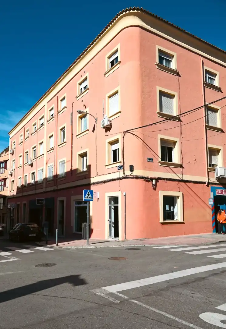 Vista exterior de Local de alquiler en Madrid