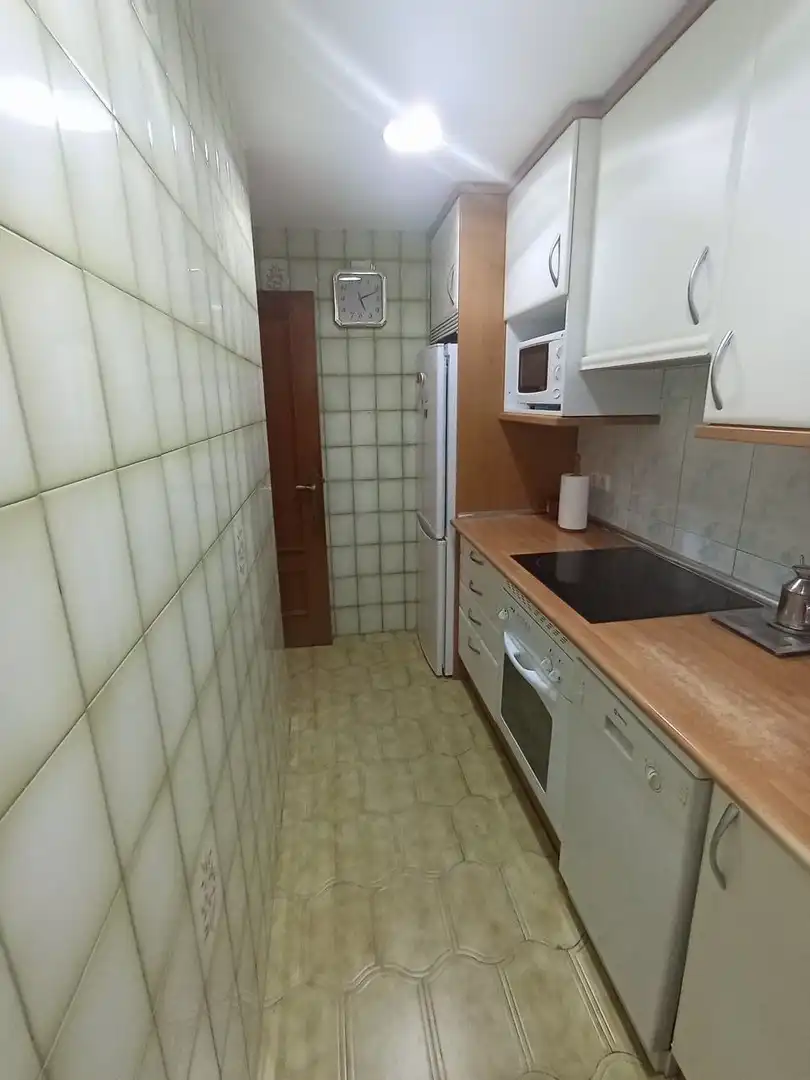 Küche von Wohnung zur Miete in Madrid mit Klimaanlage, Heizung und Terrasse