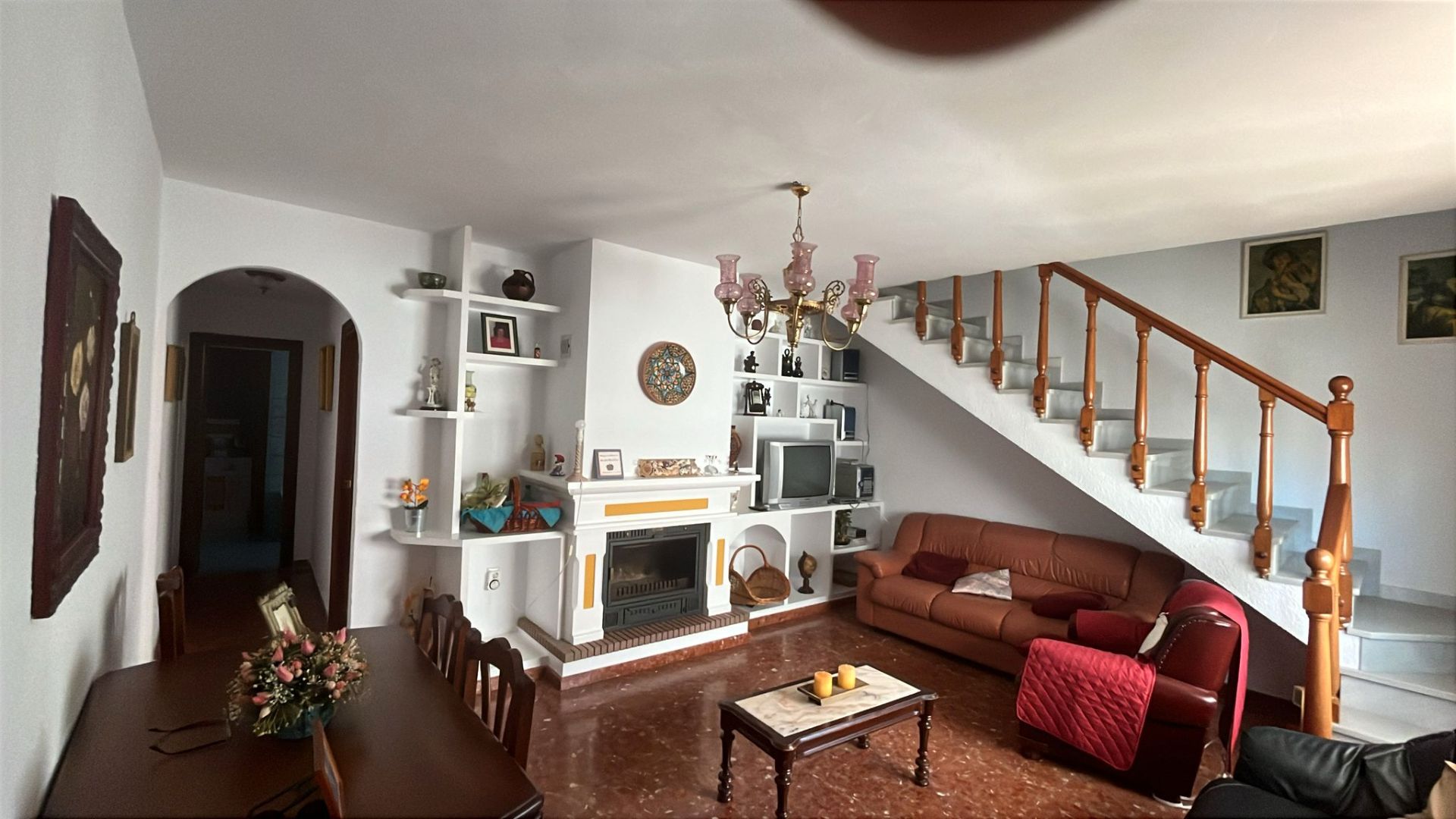 Living room of House or chalet to rent in Rincón de la Victoria  with Heating, Terrace and Furnished