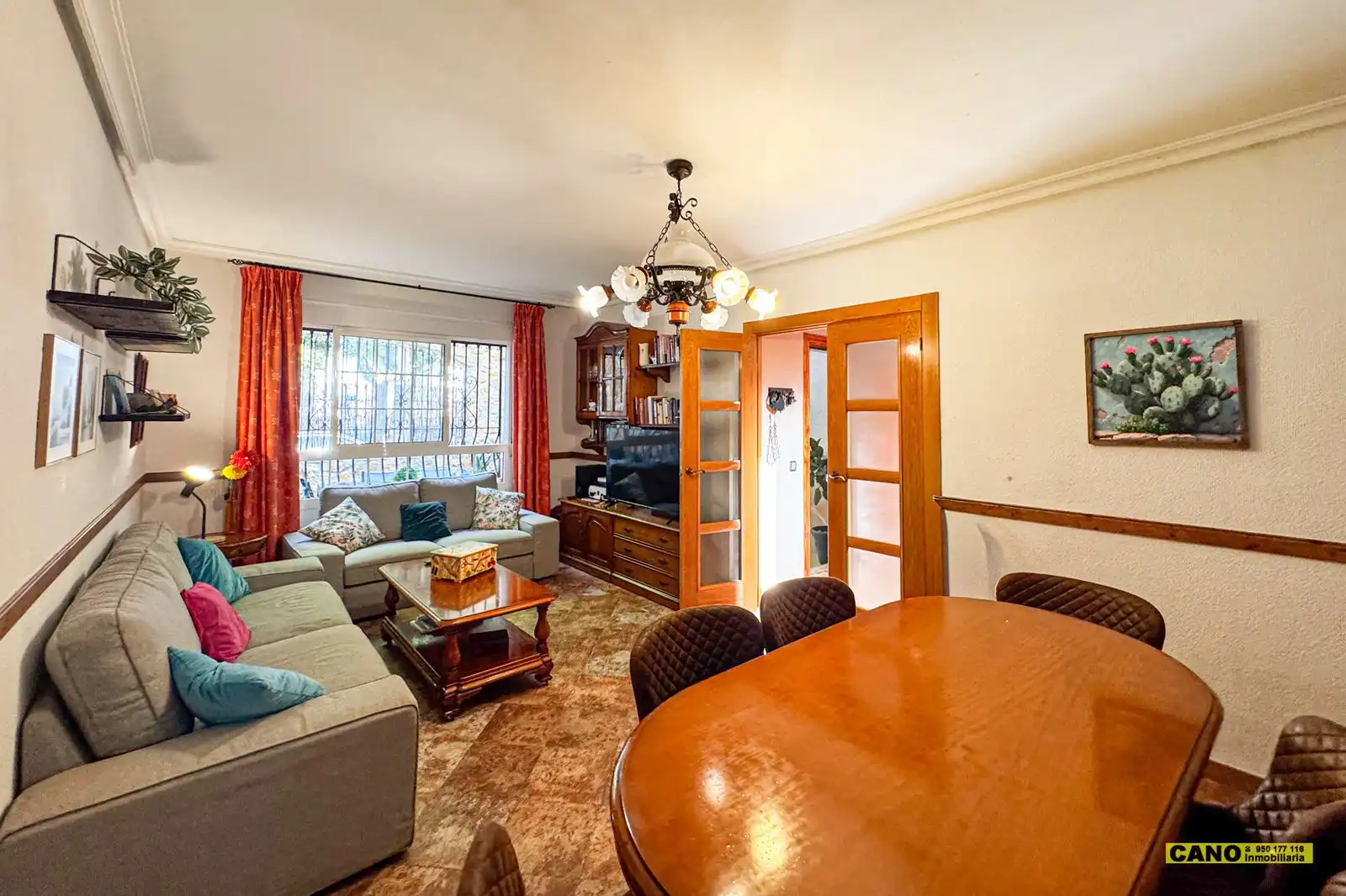 Sala de estar de Casa o chalet en venta en Almería con Aire acondicionado, Calefacción y Terraza