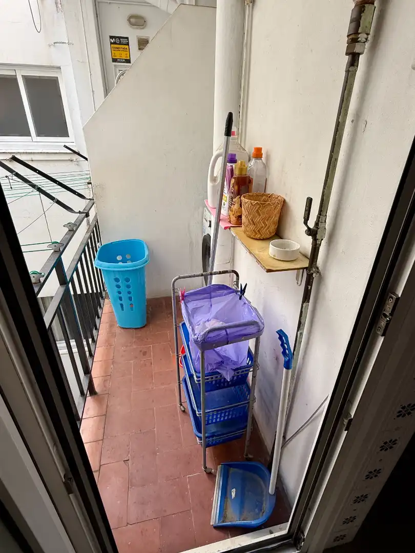 Terrasse von Dachboden zum Verkauf in Barcelona mit Heizung, Terrasse und Balkon